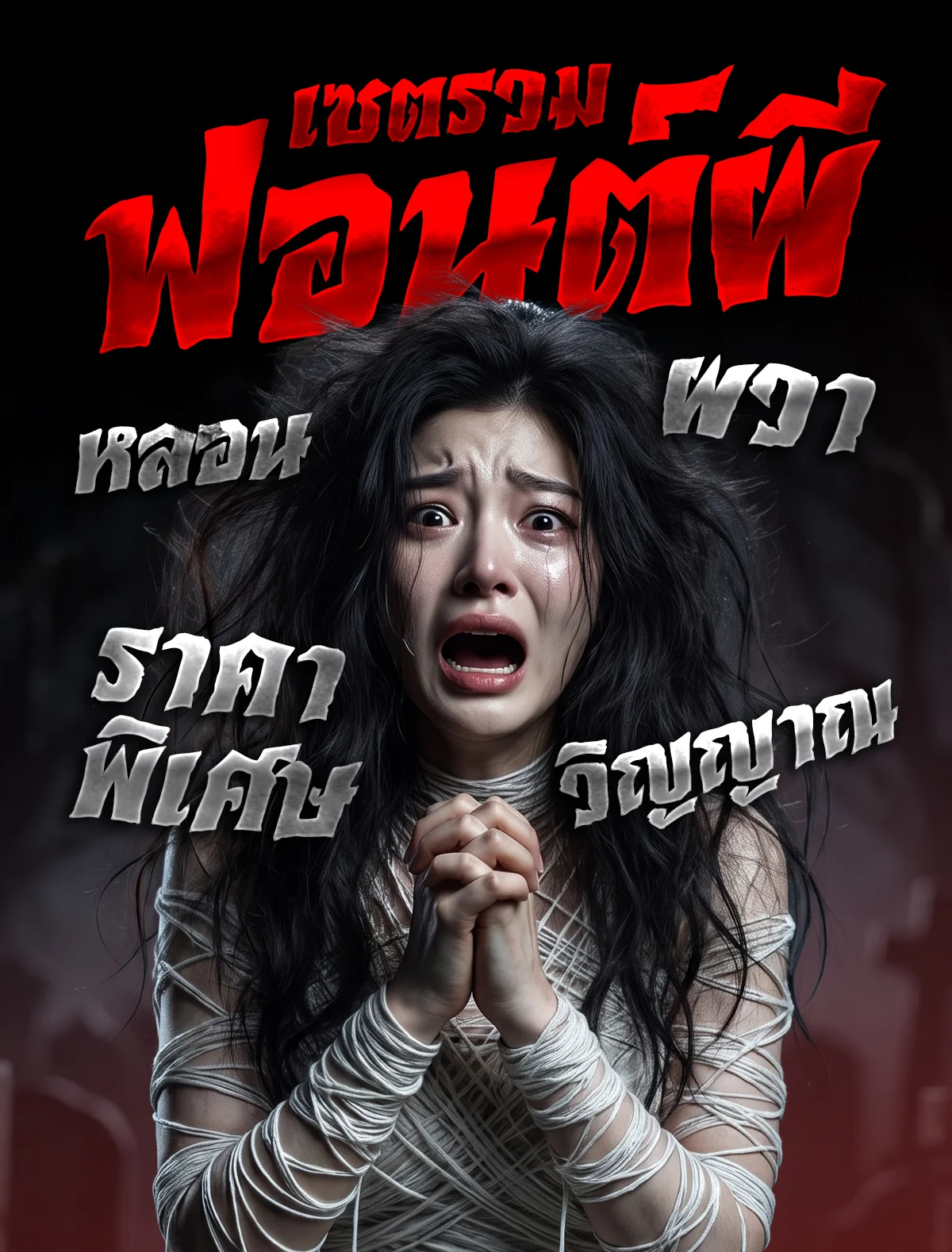 ภาพสินค้า เซต ฟอนต์ผี สุดหลอน